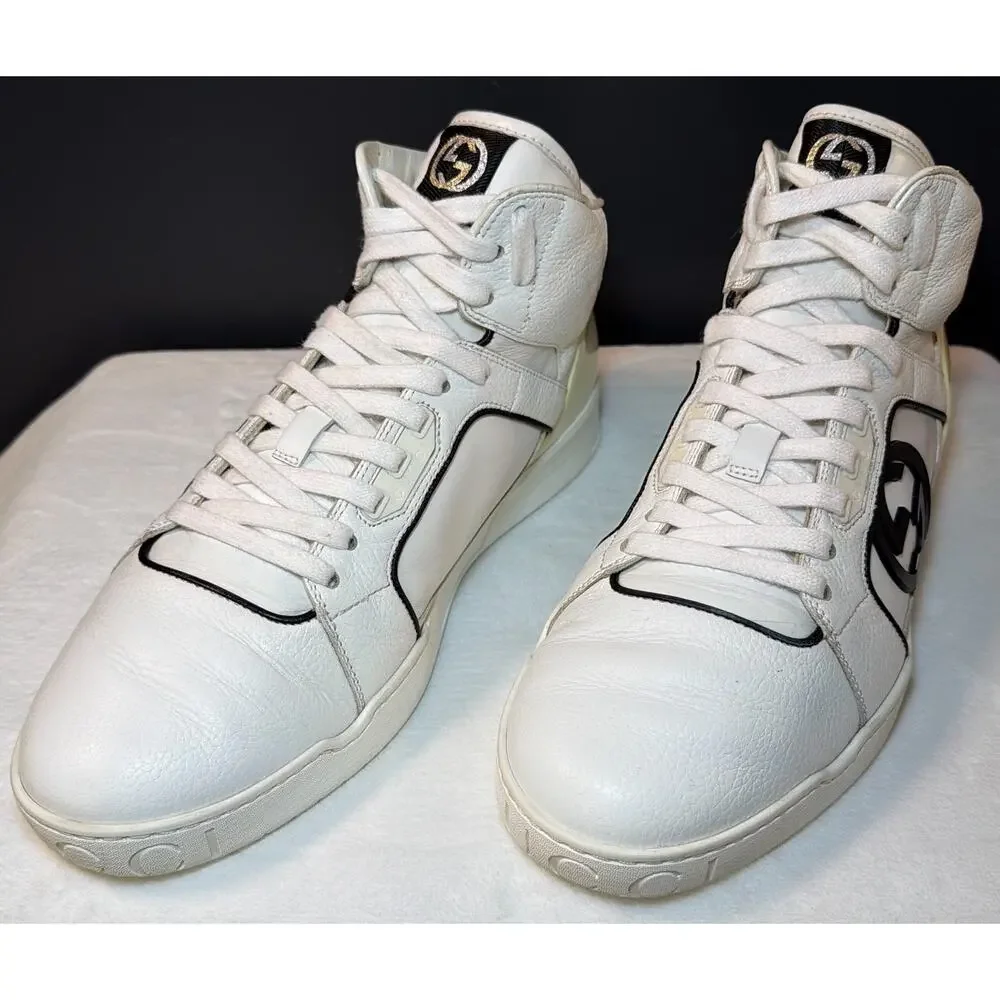Gucci Coda High-Top 295322 - Leather Interlocking G | 8G